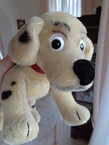 Vintage STEIFF Dalmatian dog Rolly, only made 1962.