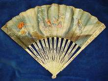 Antiker Faecher, Eventail, antique Fan