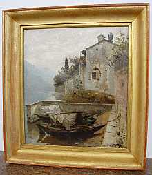 Via Visconti, a beautiful fisher's house on the shore of Lago di Como.