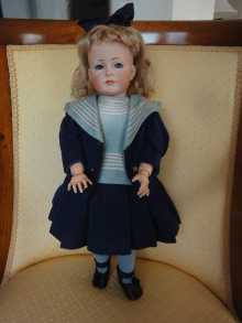 Antique doll, My cute Darling, made by Kammer and Reinhardt Simon & Halbig, mold 117 A.