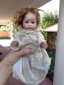 Rare antique SFBJ doll, mold number 252, dated about 1912.